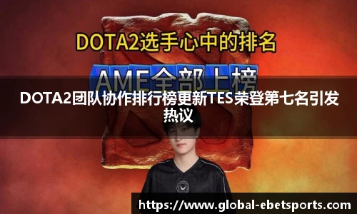 DOTA2团队协作排行榜更新TES荣登第七名引发热议
